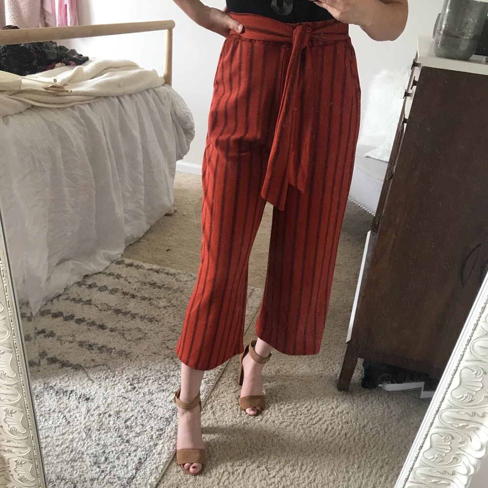 Burnt orange pants